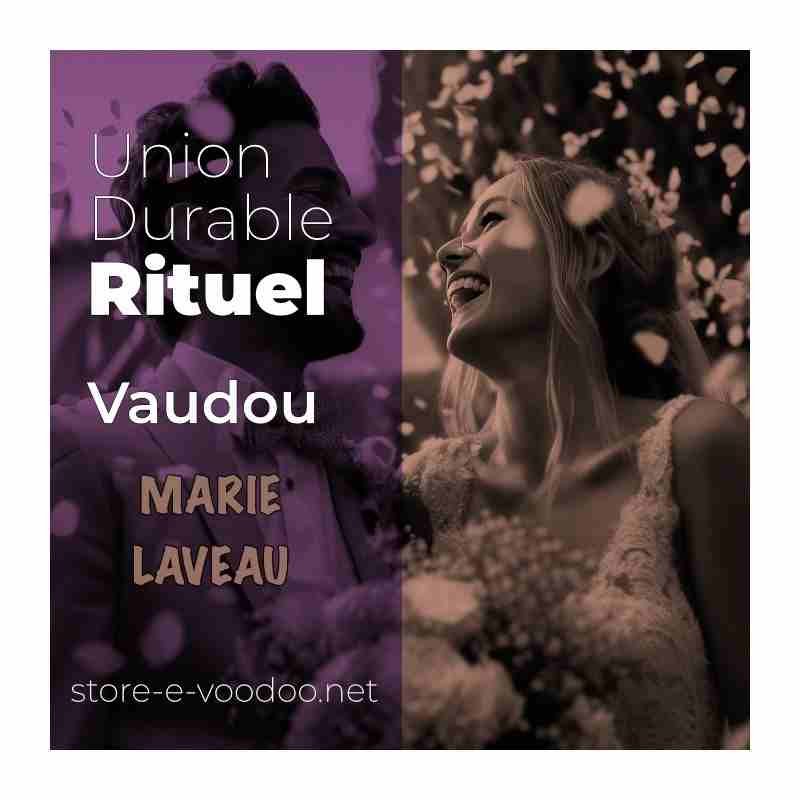 Union durable - Rituel Vaudou - un couple se maris - cérémonie de mariage d'amour