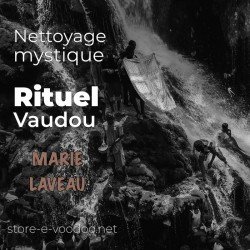 Nettoyage mystique - Vodou - vaudou - bougies - rituel - sorcellerie - sort - sortilège - marie laveau -magie