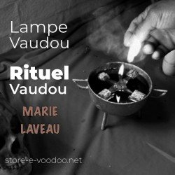 Lampe Vaudou - Vodou - vaudou - bougies - rituel - sorcellerie - sort - sortilège - marie laveau -magie