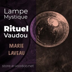 Lampe mystique - Vodou - vaudou - bougies - rituel - sorcellerie - sort - sortilège - marie laveau -magie