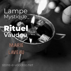 Lampe mystique - Vodou - vaudou - bougies - rituel - sorcellerie - sort - sortilège - marie laveau -magie