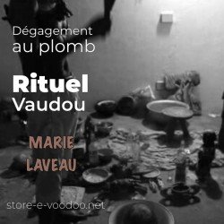 Dégagement au plomb - Vodou - vaudou - bougies - rituel - sorcellerie - sort - sortilège - marie laveau -magie