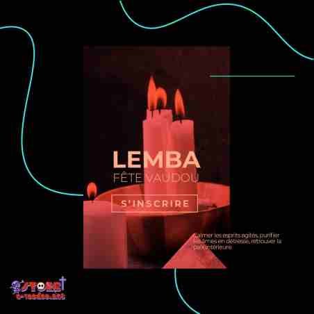 Lemba est une cérémonie sacrée de fête vaudou un rituel de purification de la culture kikongo acec une poupée vaudou africaine