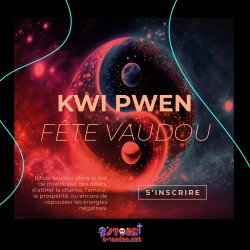 Participez à notre Fête Vaudou avec le rituel Kwi Pwen (Lampe de Pouvoir), en direct privé sur YouTube