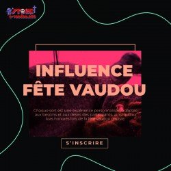 Rituel d’Influence en Fête Vaudou privée YouTube, avec Mambo Marie Laveau.