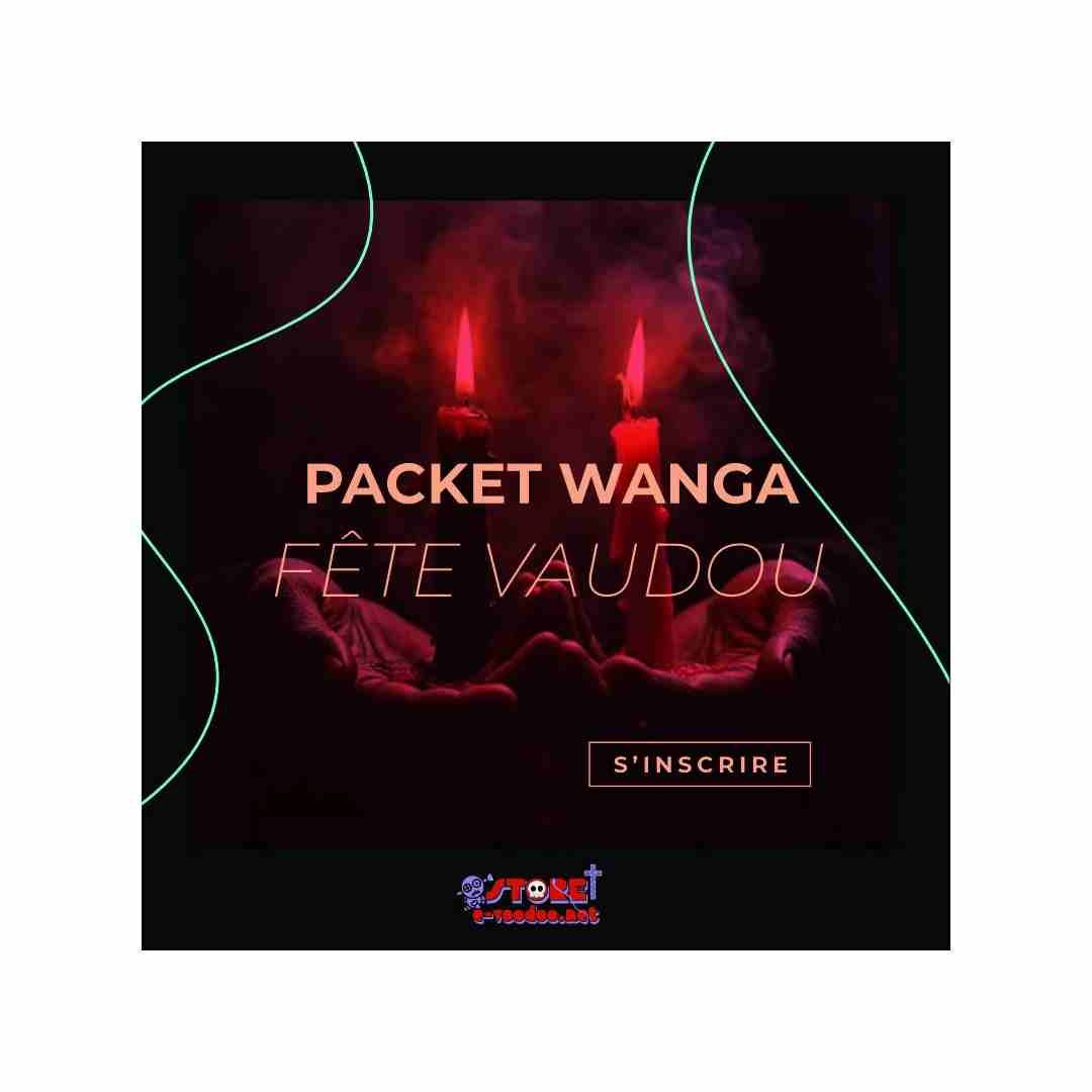 Participez au rituel Packet Wanga, un talisman de chance et de succès, préparé par Mambo Marie Laveau.