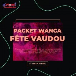 Participez au rituel Packet Wanga, un talisman de chance et de succès, préparé par Mambo Marie Laveau.