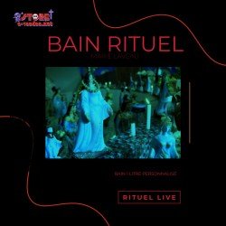 Vivez une expérience spirituelle unique avec un bain rituel vaudou personnalisé. Rituel en live, livré chez vous. 