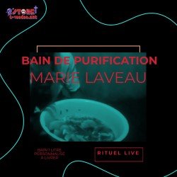 Bain de purification personnalisé, consacré à un Lwa, préparé par Mambo Marie Laveau. 