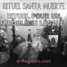 Rituel Santa Muerte pour un problème légal