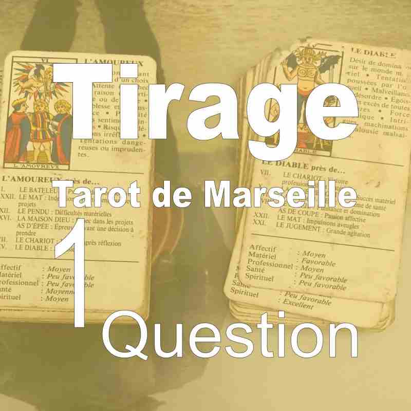 TIRAGE MAIL Tarot 1 question